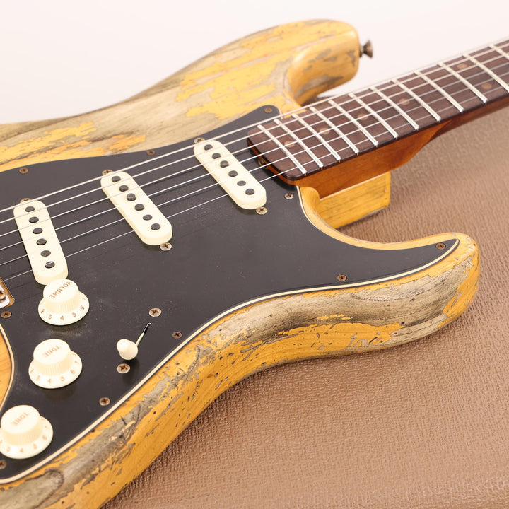 Fender Custom Shop Limited Edition Poblano Stratocaster Super Heavy Relic Aged Natural