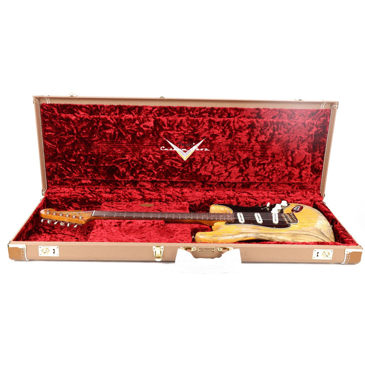 Fender Custom Shop Limited Edition Poblano Stratocaster Super Heavy Relic Aged Natural