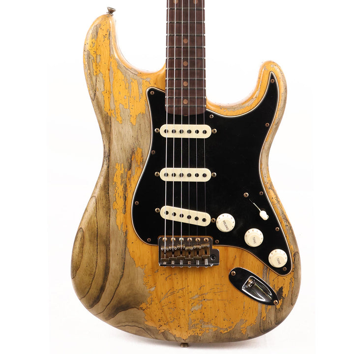 Fender Custom Shop Limited Edition Poblano Stratocaster Super Heavy Relic Aged Natural