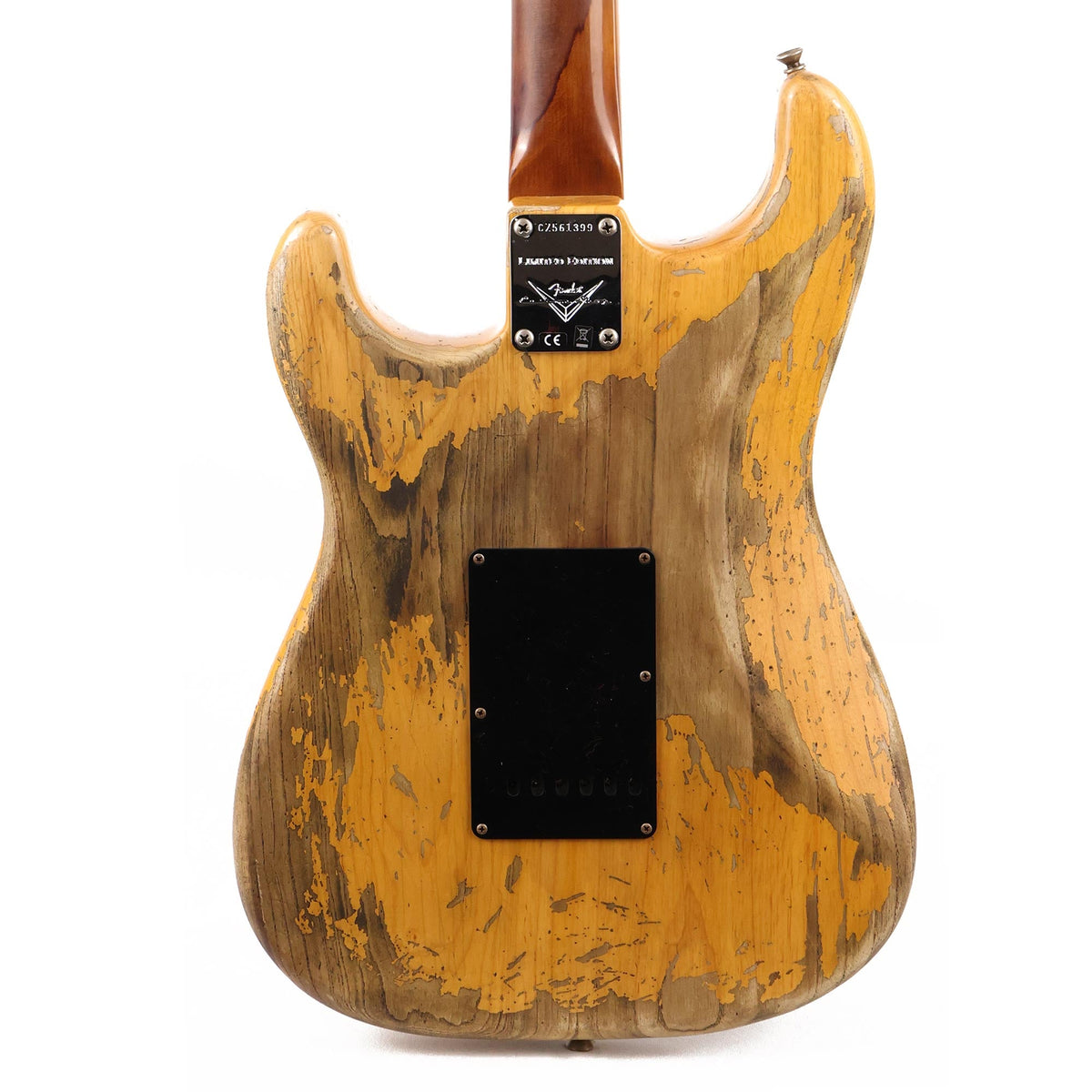 Fender Custom Shop Limited Edition Poblano Stratocaster Super Heavy Relic Aged Natural — 7