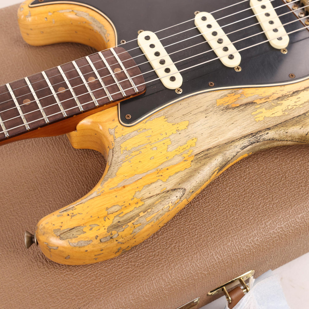 Fender Custom Shop Limited Edition Poblano Stratocaster Super Heavy Relic Aged Natural — 8