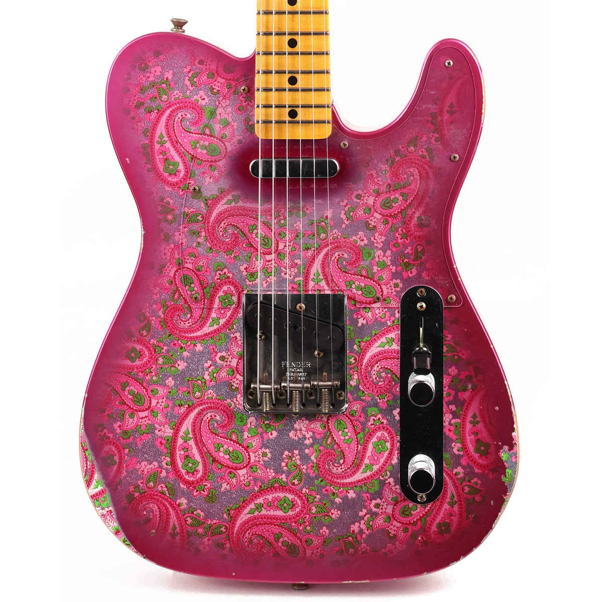 Fender Custom Shop Limited Edition '68 Pink Paisley Telecaster Relic — 1