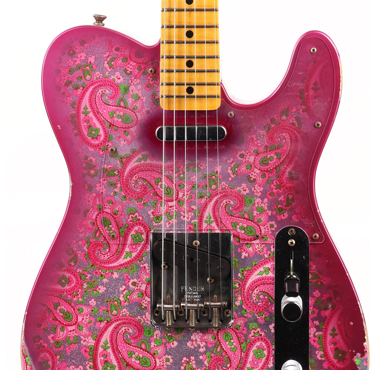 Fender Custom Shop Limited Edition '68 Pink Paisley Telecaster Relic — 6