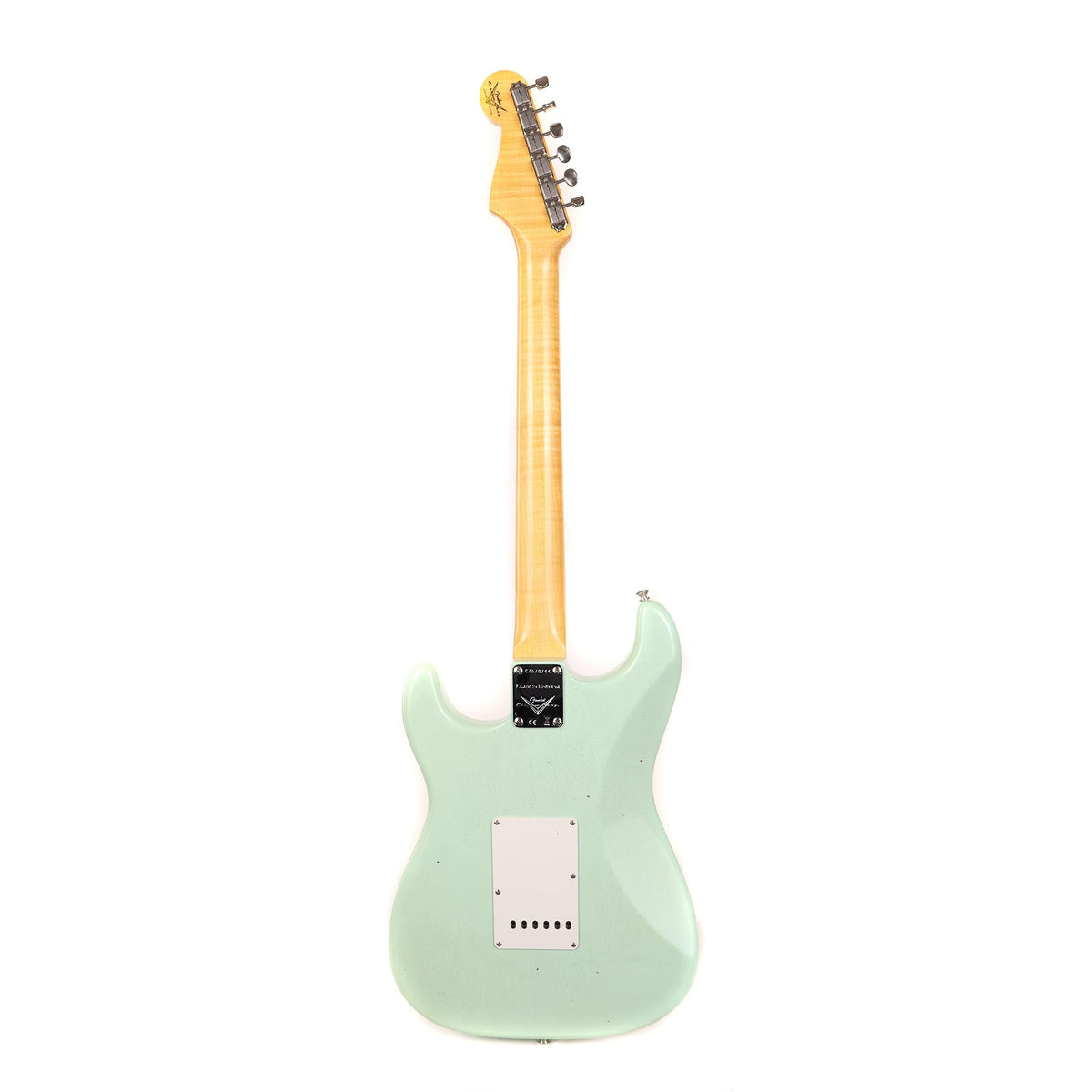 Fender Custom Shop Limited Edition 1964 Stratocaster Faded Aged Surf Green 2023 — 3