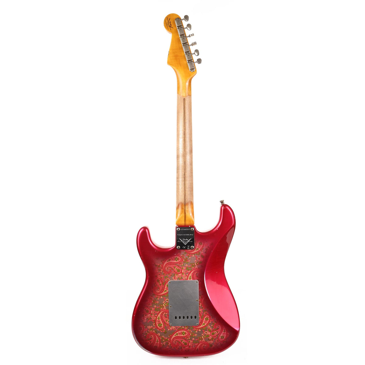 Fender Custom Shop Limited Edition El Diablo Stratocaster Aged Pink Paisley Relic — 3