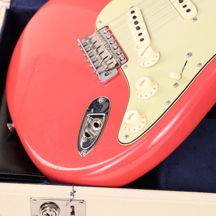Fender Custom Shop Limited Edition 1964 Stratocaster Journeyman Relic Fiesta Red 2023