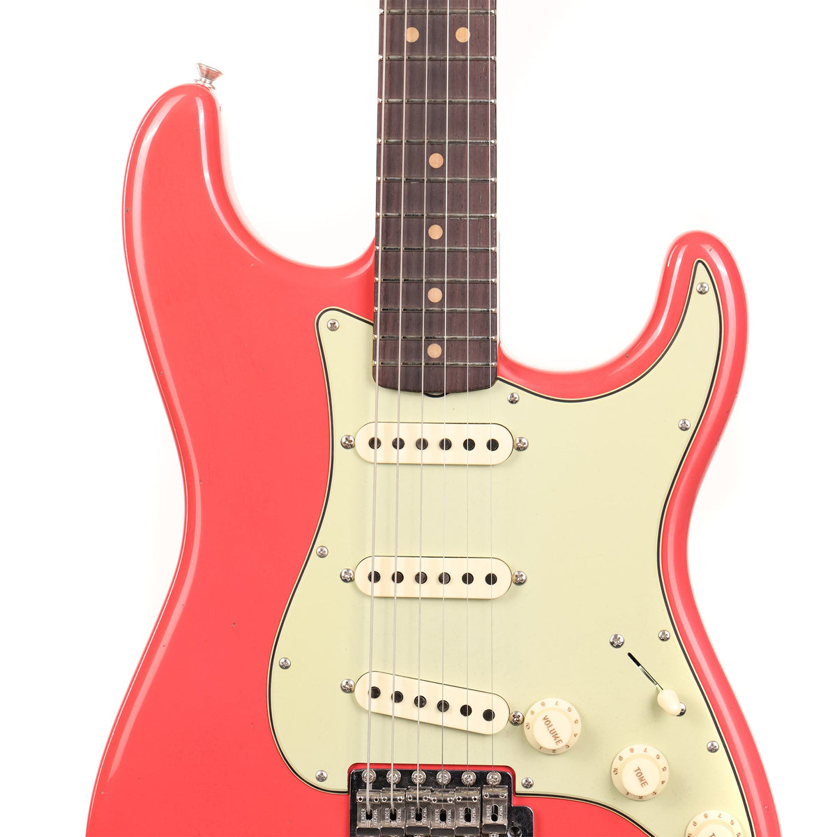 Fender Custom Shop Limited Edition 1964 Stratocaster Journeyman Relic Fiesta Red 2023 — 6