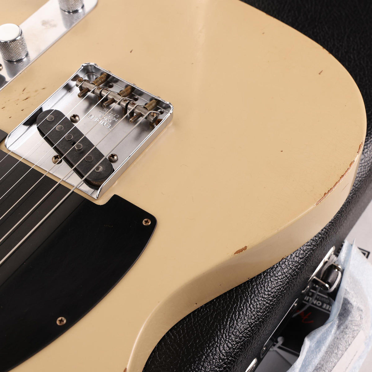 Fender Custom Shop 1968 Telecaster Journeyman Relic Desert Sand Rosewood Neck Masterbuilt Paul Waller — 8