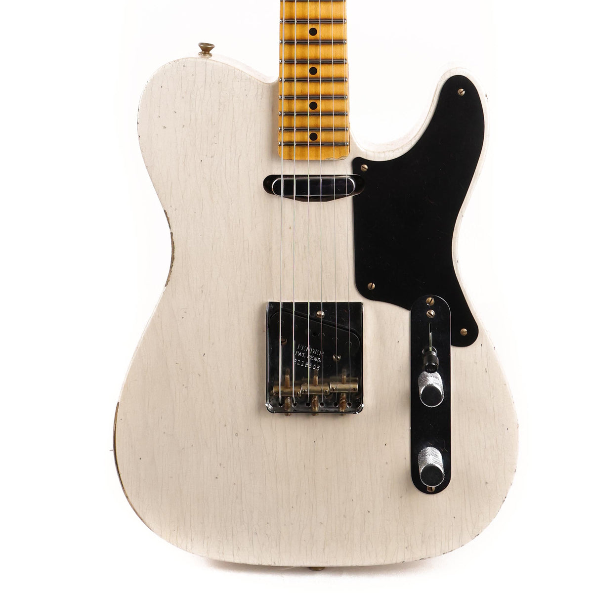 Fender Custom Shop Limited Edition Roasted Pine Double Esquire Aged White Blonde 2022 — 1