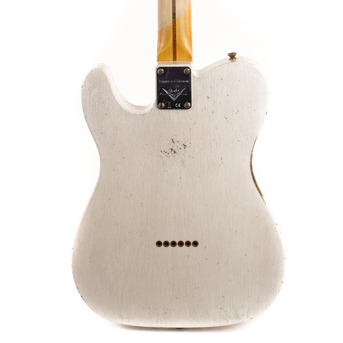 Fender Custom Shop Limited Edition Roasted Pine Double Esquire Aged White Blonde 2022 — 6