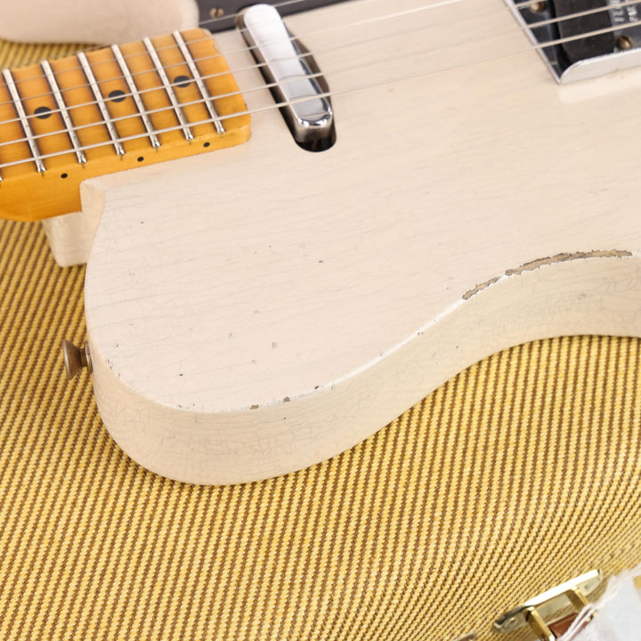 Fender Custom Shop Limited Edition Roasted Pine Double Esquire Aged White Blonde 2022