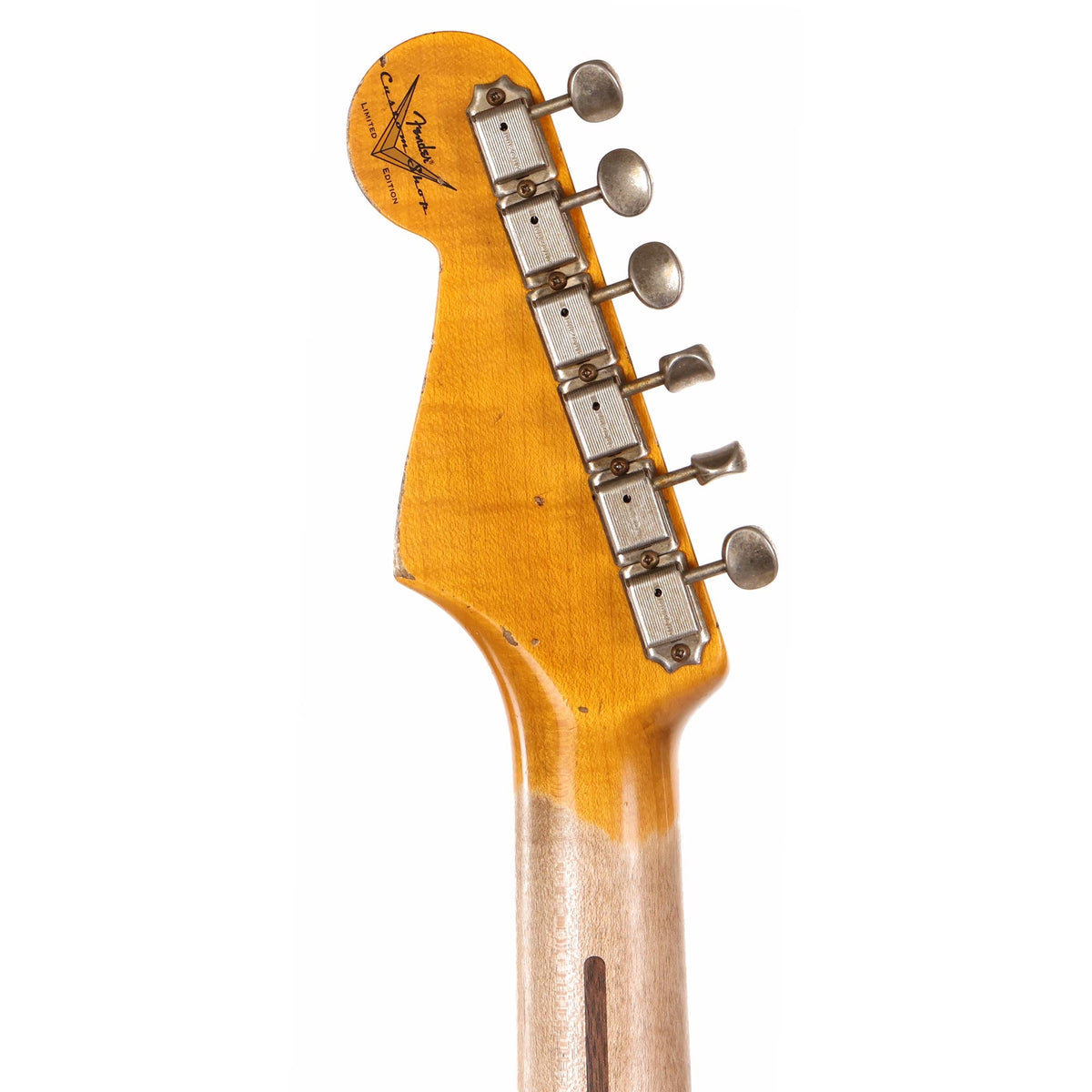Fender Custom Shop Limited Red Hot Stratocaster Super Heavy Relic Aged White Blonde 2023 — 5