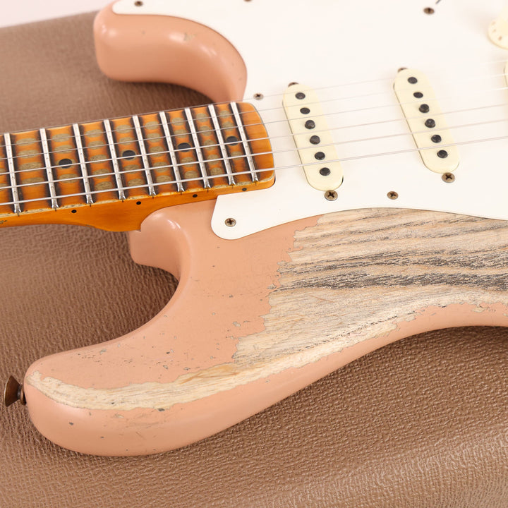 Fender Custom Shop Limited Edition Red Hot Stratocaster Super Heavy Relic Dirty Shell Pink