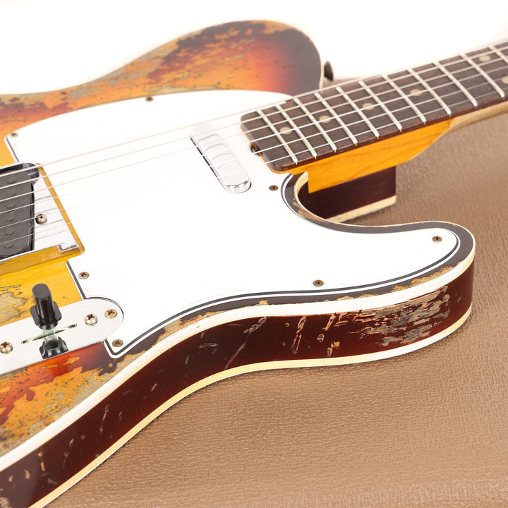 Fender Custom Shop Limited Edition 1959 Custom Telecaster Super Heavy Relic Faded Aged 3-Tone Sunburst