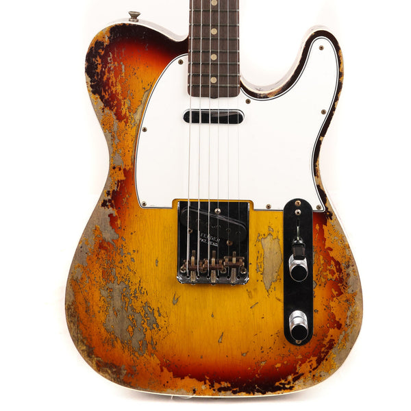 Fender Custom Shop Limited Edition 1959 Custom Telecaster Super Heavy Relic Faded Aged 3-Tone Sunburst