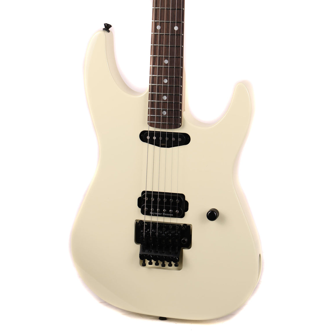 ESP Custom Shop George Lynch Tiger Vintage White | The Music Zoo