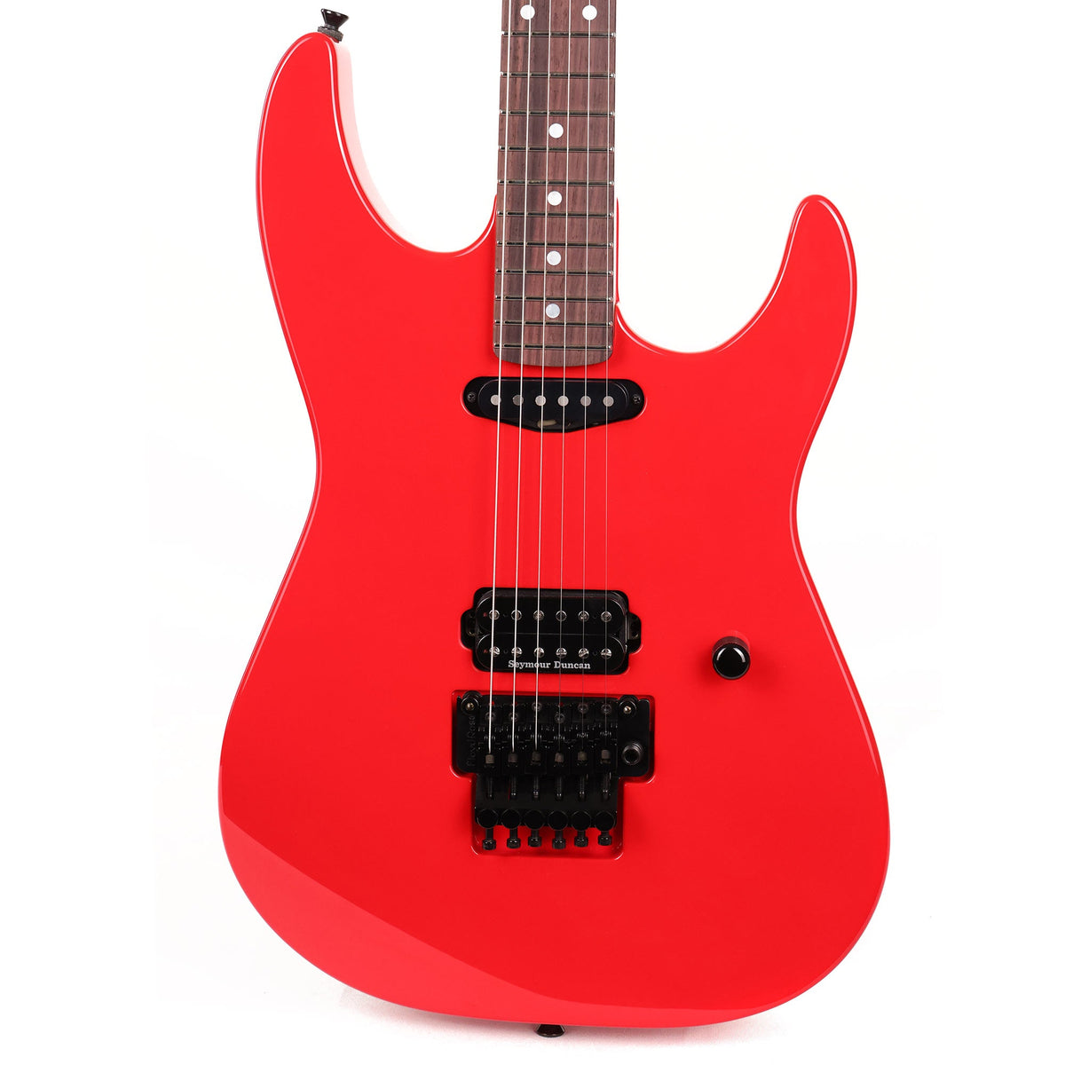 ESP Custom Shop George Lynch Tiger Road Flare Red — 1