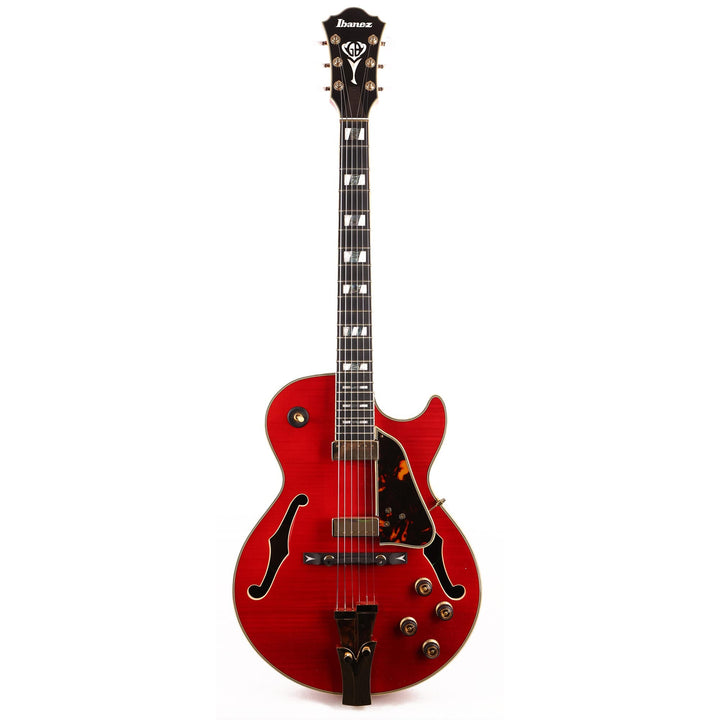 Ibanez GB10SEFM George Benson Signature Sapphire Red Used