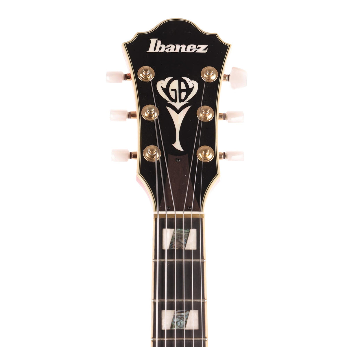 Ibanez GB10SEFM George Benson Signature Sapphire Red — 4