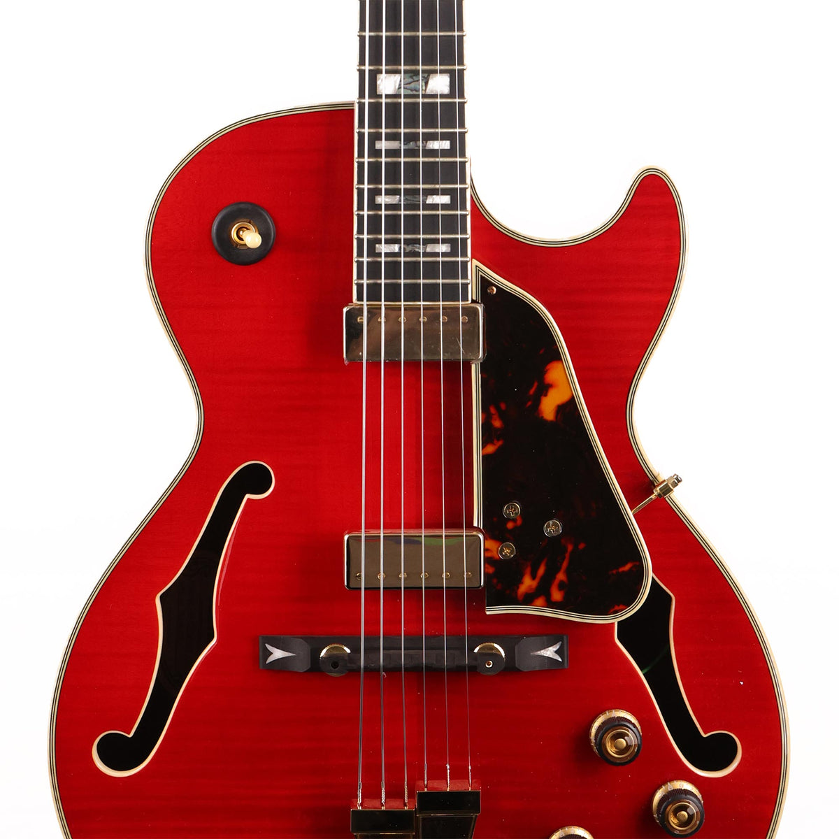 Ibanez GB10SEFM George Benson Signature Sapphire Red — 6