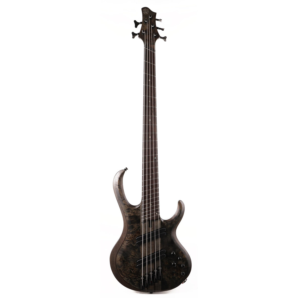 Ibanez BTB 5-String BTB805MS Bass Workshop Transparent Grey Flat — 2