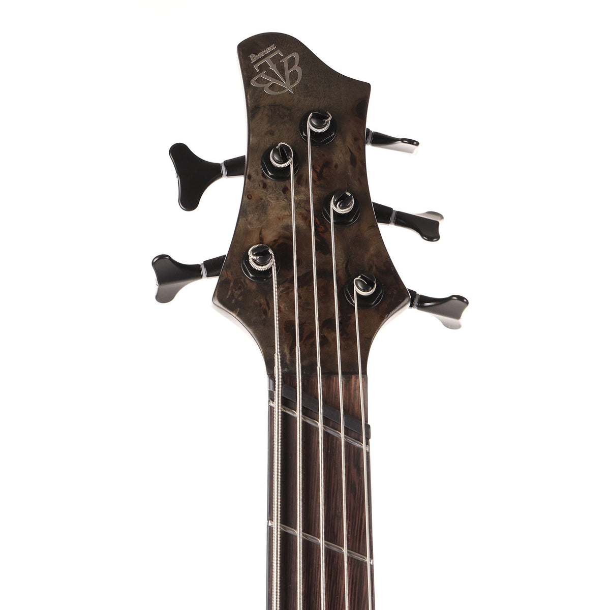 Ibanez BTB 5-String BTB805MS Bass Workshop Transparent Grey Flat — 4
