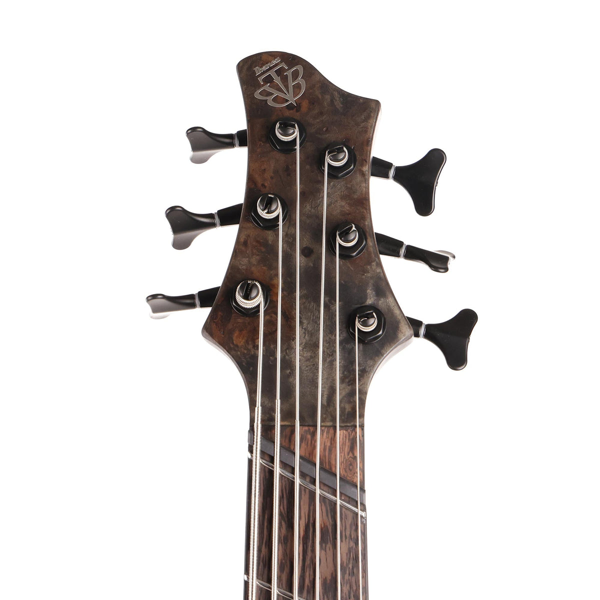 Ibanez BTB Premium 6-String BTB806MS Electric Bass Transparent Gray Flat — 4