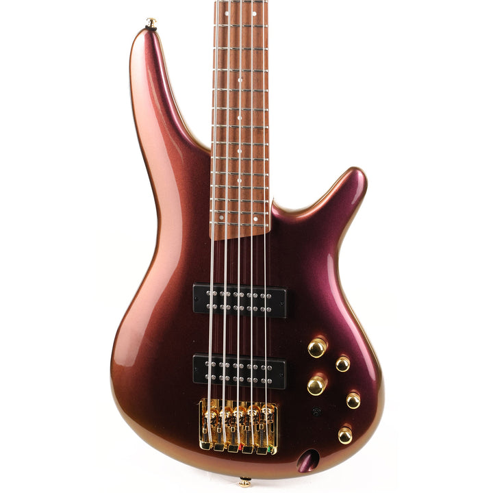 Ibanez SR Standard SR305EDXRGC 5-String Electric Bass Rose Gold Chameleon
