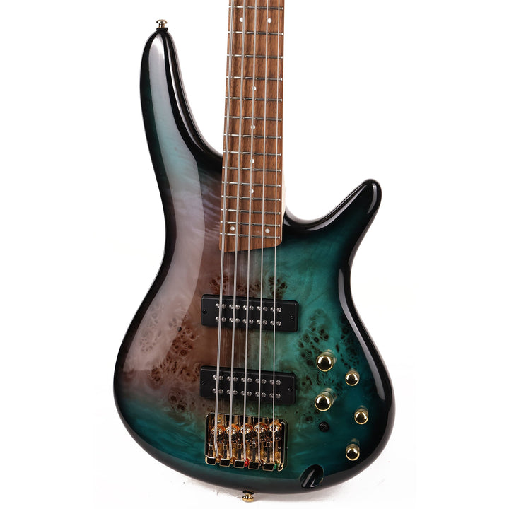 Ibanez SR Standard SR405EPBDX 5-String Electric Bass Tropical Seafloor Burst