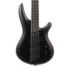 Ibanez Iron Label SRMS625EX Multi-Scale 5-String Bass Black Flat