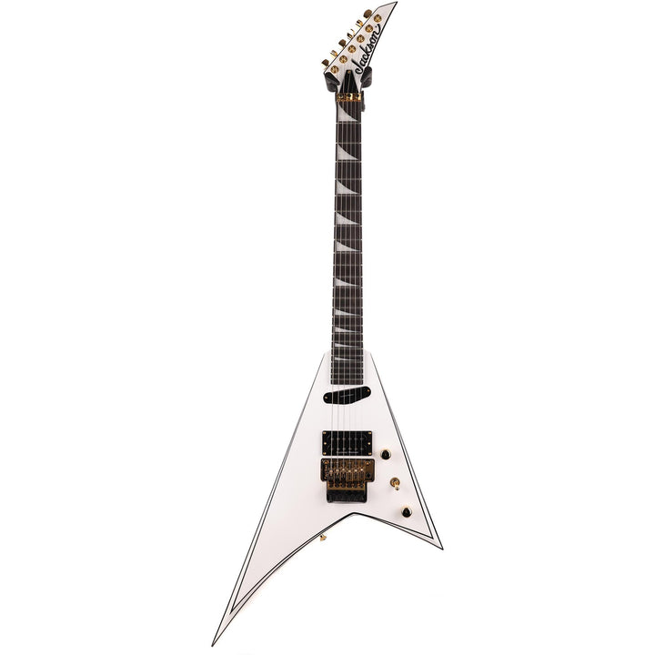 Jackson Concept Series Rhoads RR24 HS White with Black Pinstripes