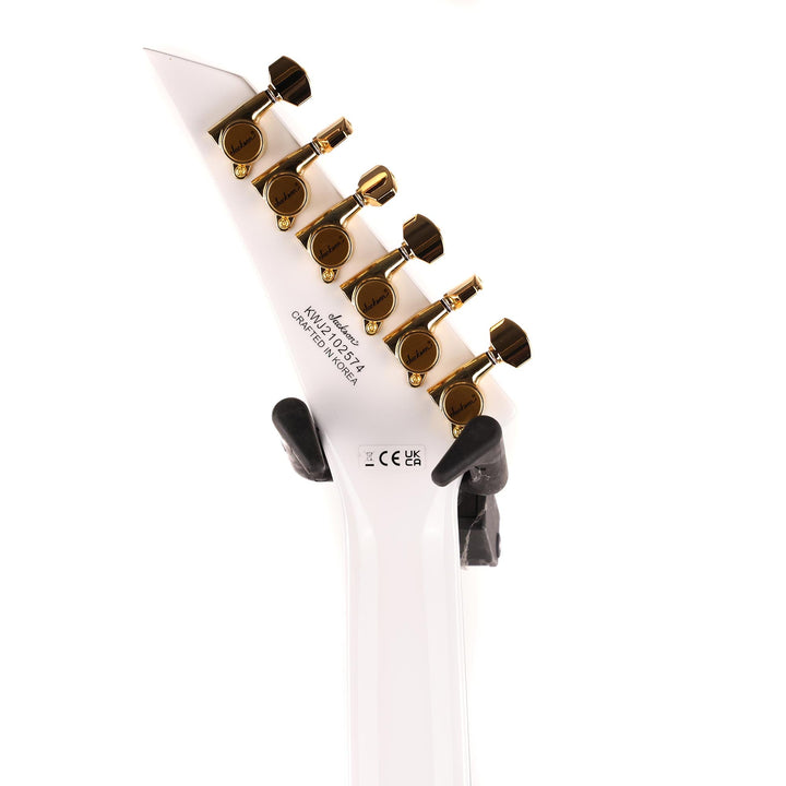 Jackson Concept Series Rhoads RR24 HS White with Black Pinstripes