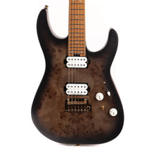 Charvel Pro-Mod DK24 HH 2PT CM Poplar Burl Transparent Black Burst Used
