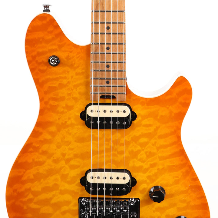 EVH Wolfgang Special QM Baked Maple Solar Used