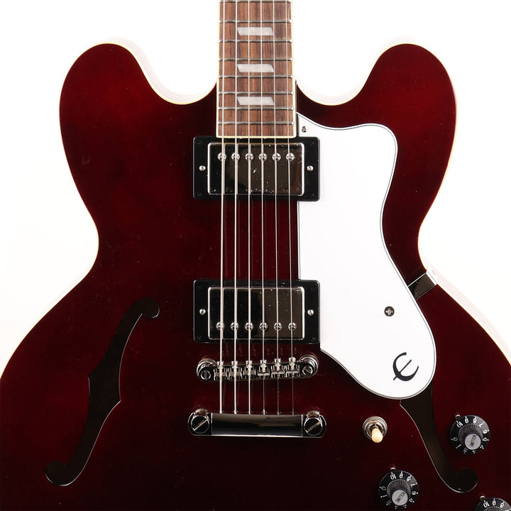 Epiphone Noel Gallagher Riviera Dark Wine Red