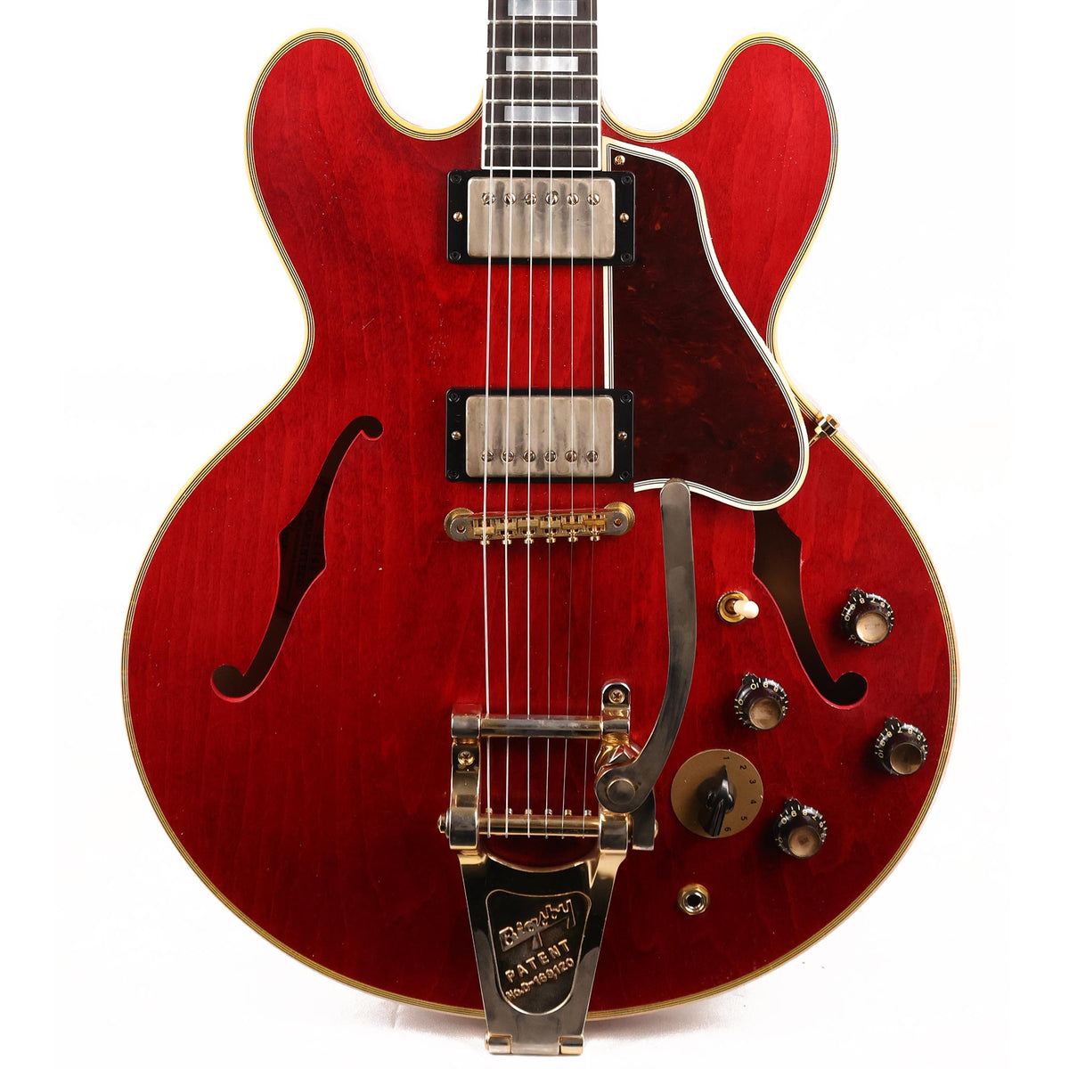 Gibson Custom Shop Noel Gallagher 1960 ES-355 60s Cherry Murphy Lab Aged — 1