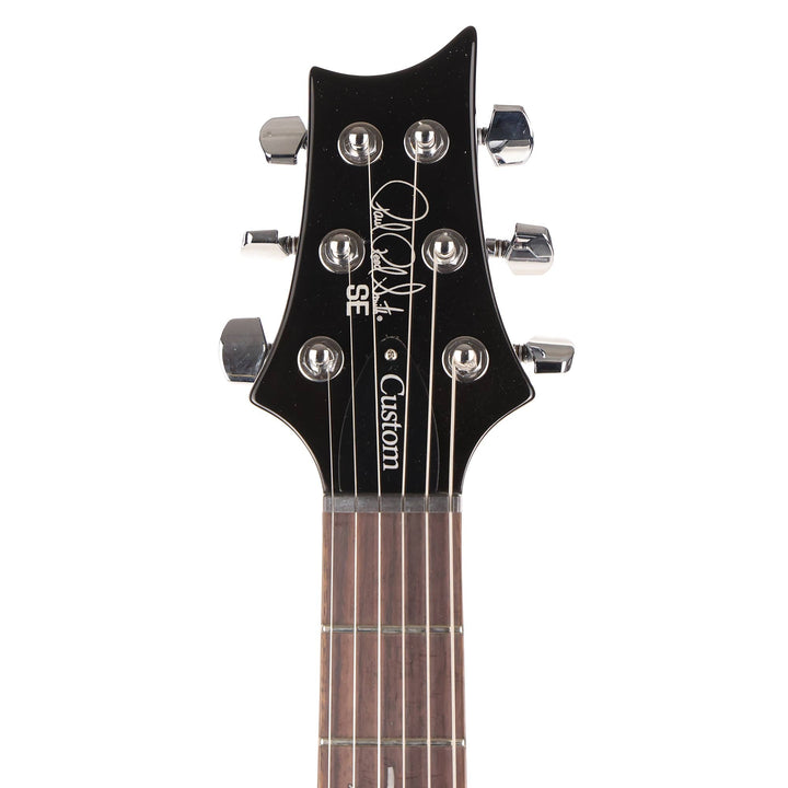 PRS SE Custom 24 Left-Handed Black Gold Sunburst Used