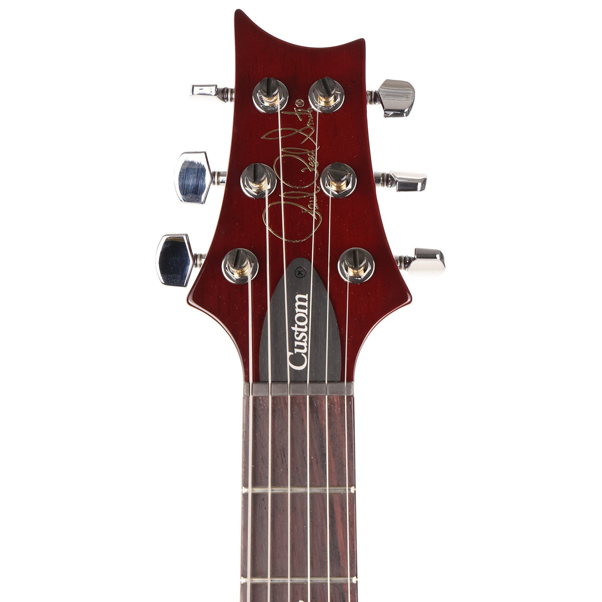 Paul Reed Smith S2 Custom 24 Pattern Thin Neck Fire Red Burst — 4