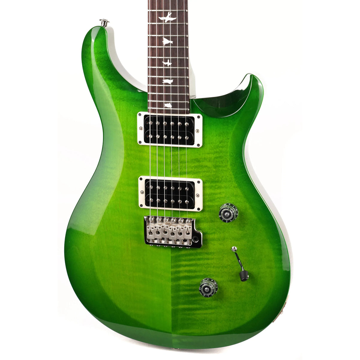 Paul Reed Smith S2 Custom 24 Guitar Pattern Thin Neck Eriza Verde — 7