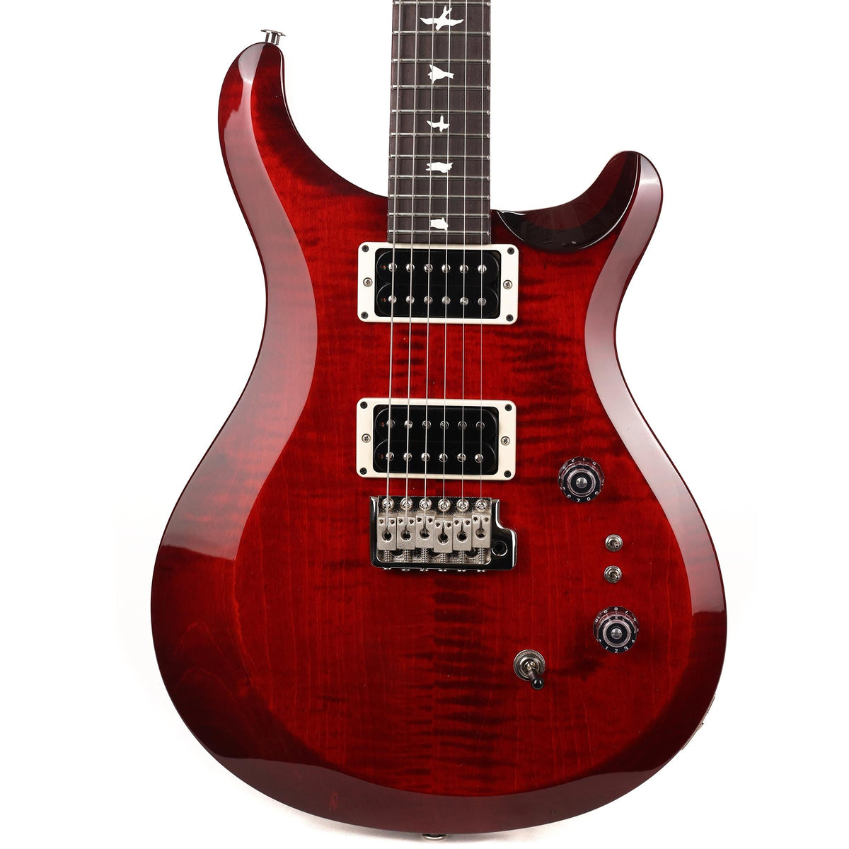 PRS S2 Custom 24-08 Fire Red Burst — 1
