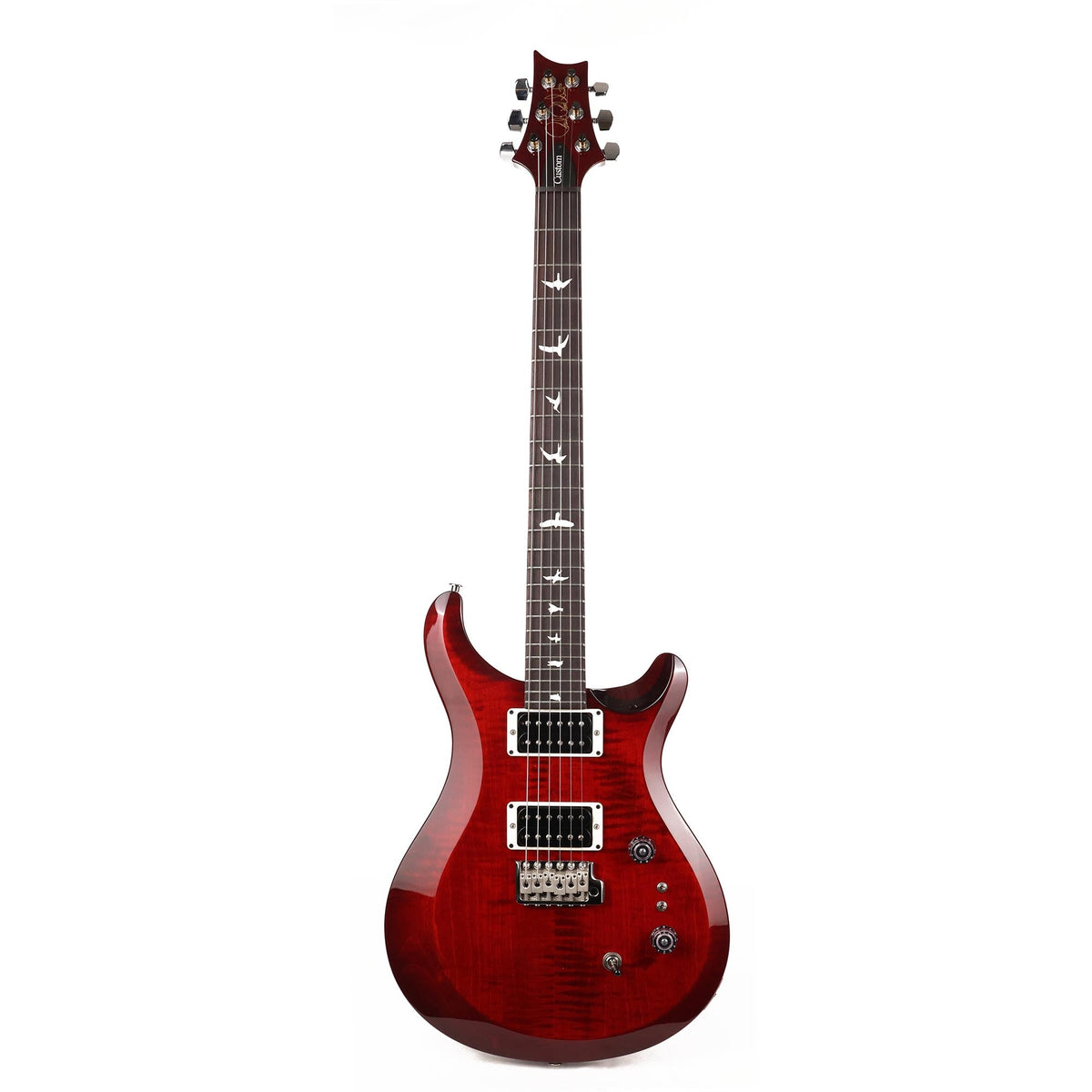 PRS S2 Custom 24-08 Fire Red Burst — 2
