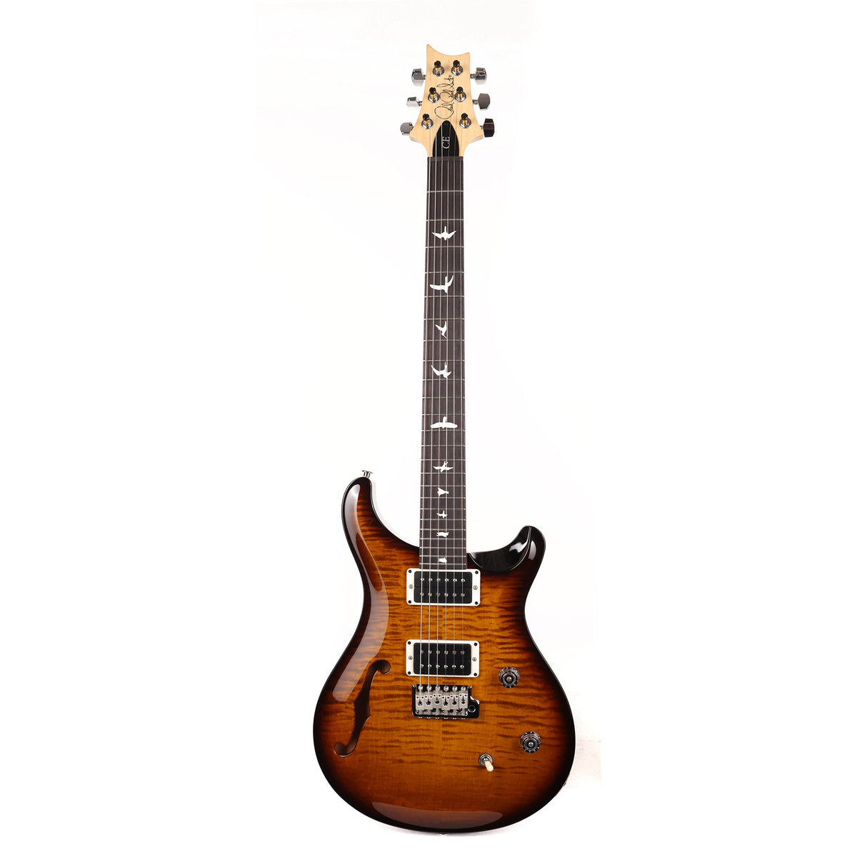 PRS CE24 Semi-Hollow Black Amber — 2