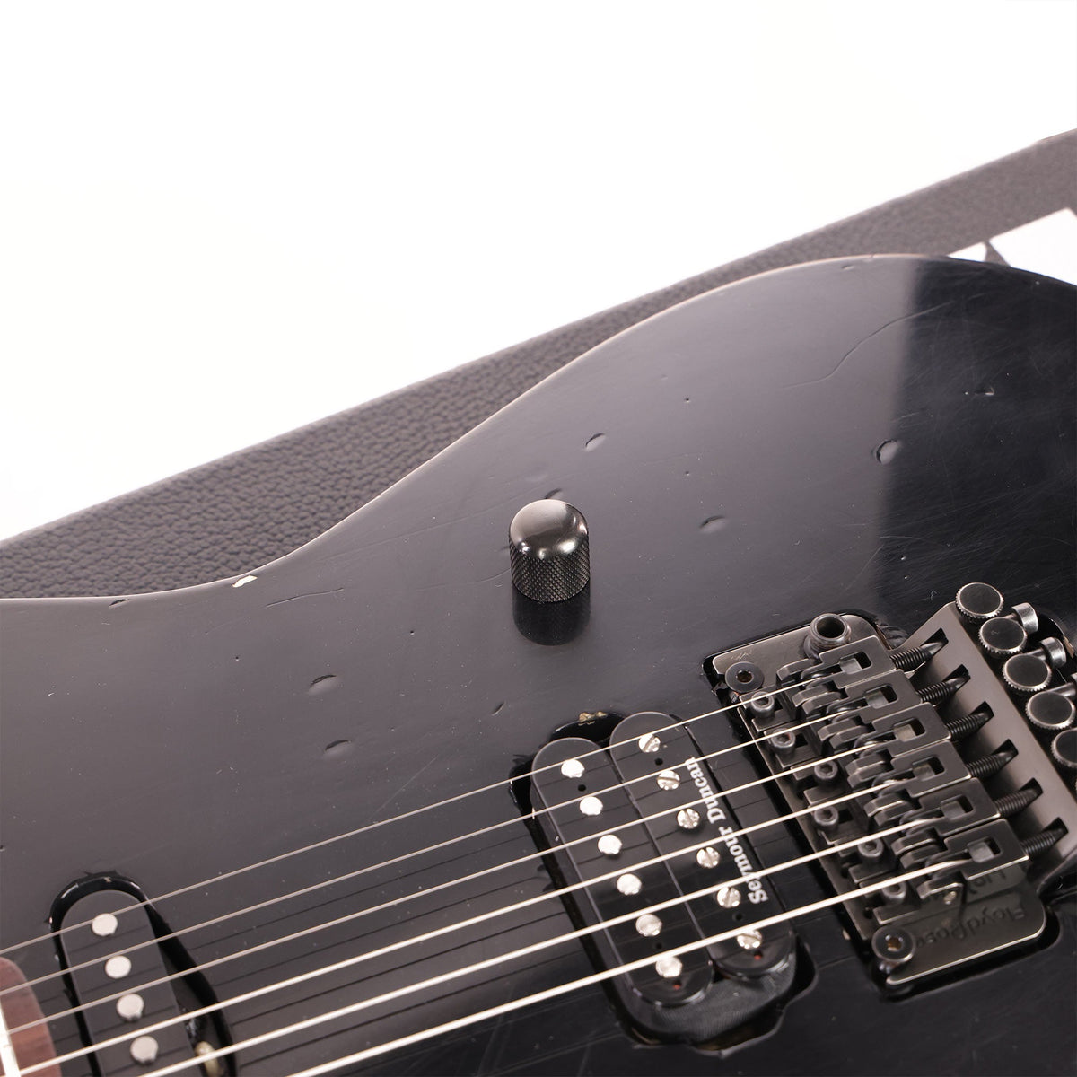 ESP Custom Shop George Lynch Tiger Distressed Black — 11