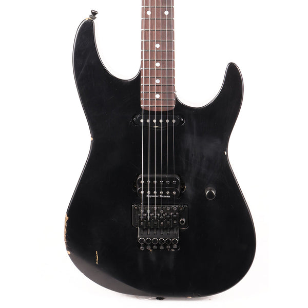 ESP Custom Shop George Lynch Tiger Distressed Black