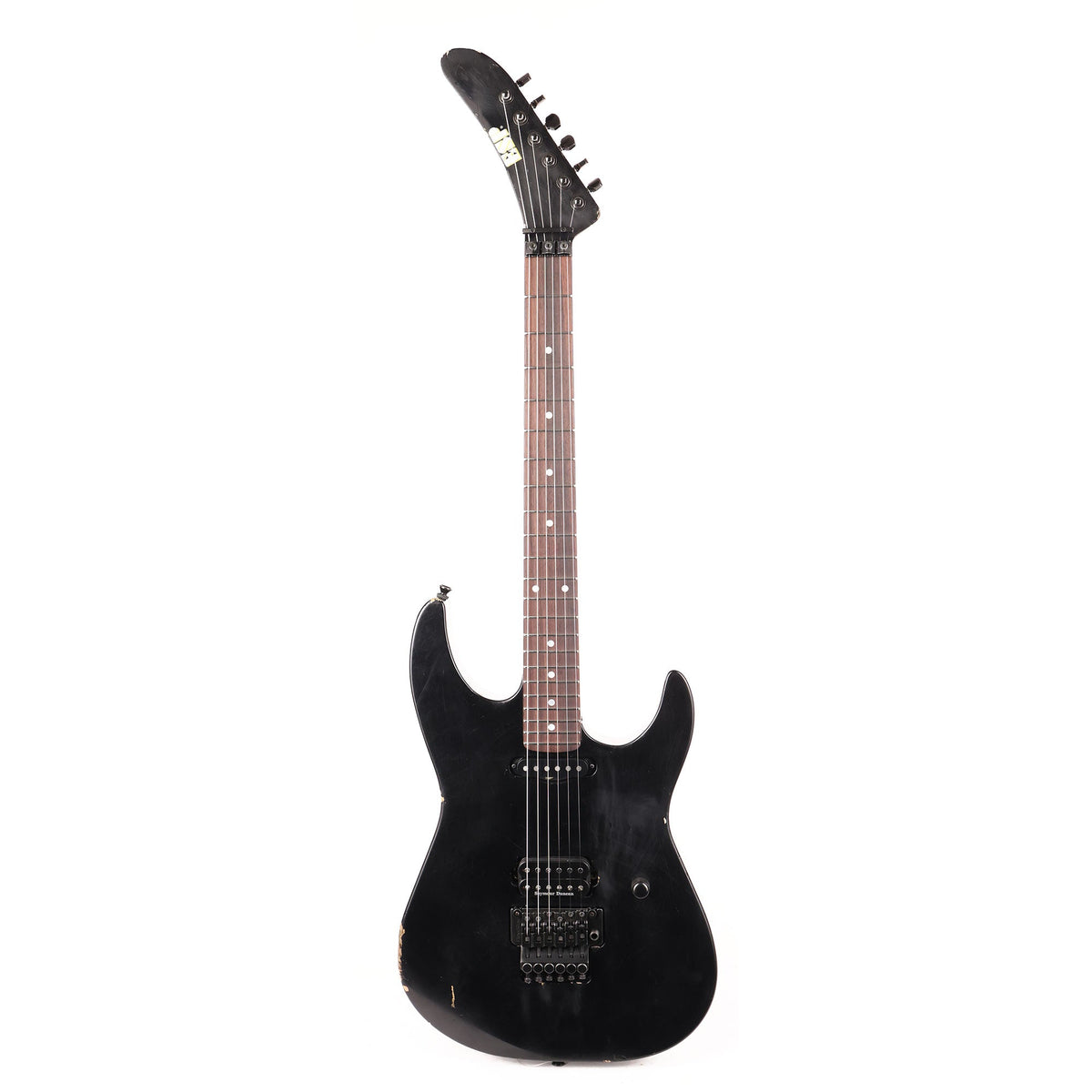 ESP Custom Shop George Lynch Tiger Distressed Black — 2