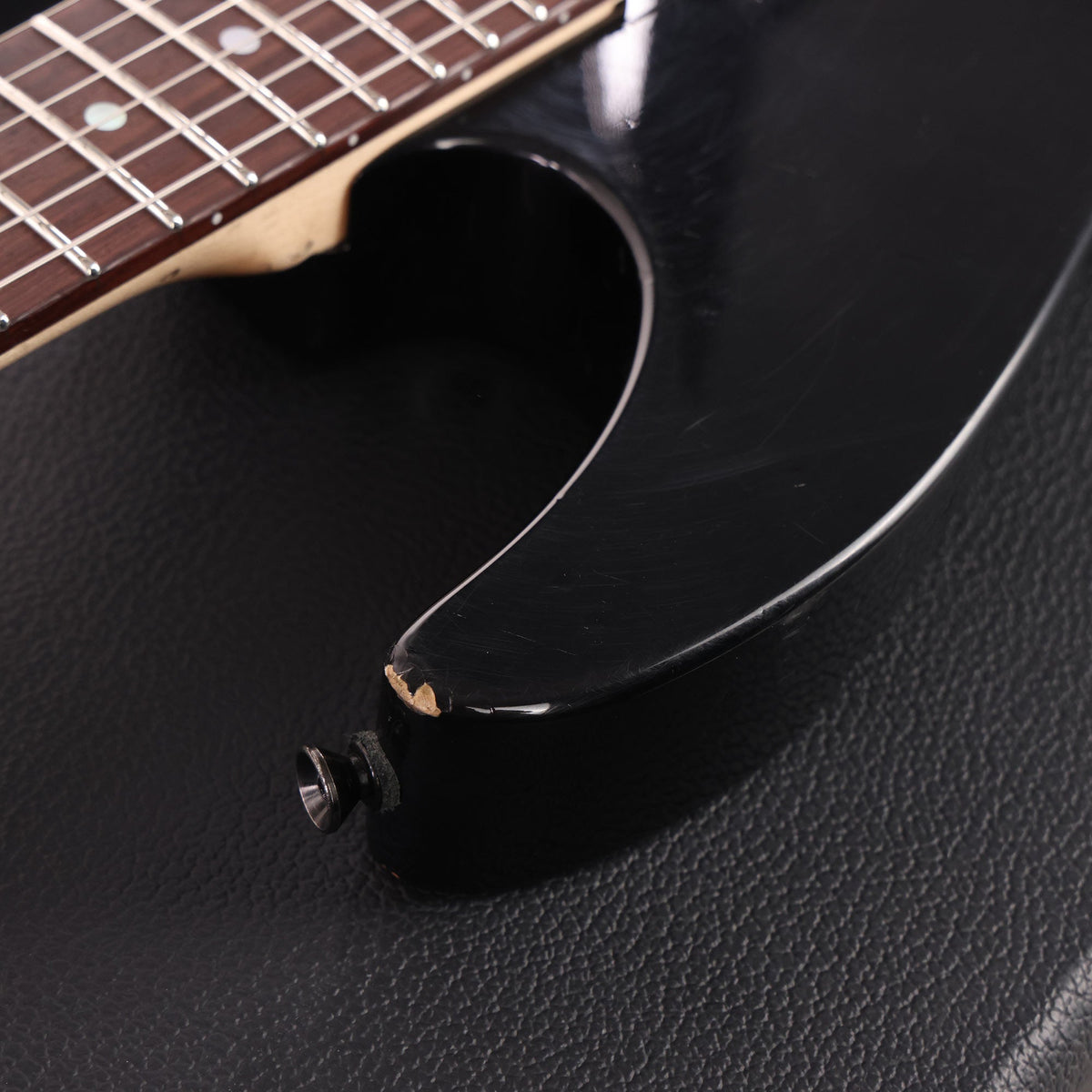 ESP Custom Shop George Lynch Tiger Distressed Black — 9