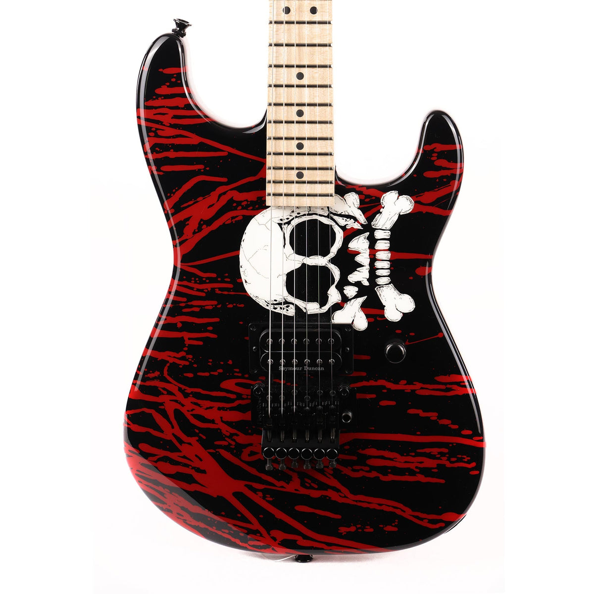 Charvel Custom Shop Warren DeMartini San Dimas Skull Graphic 2021 — 1