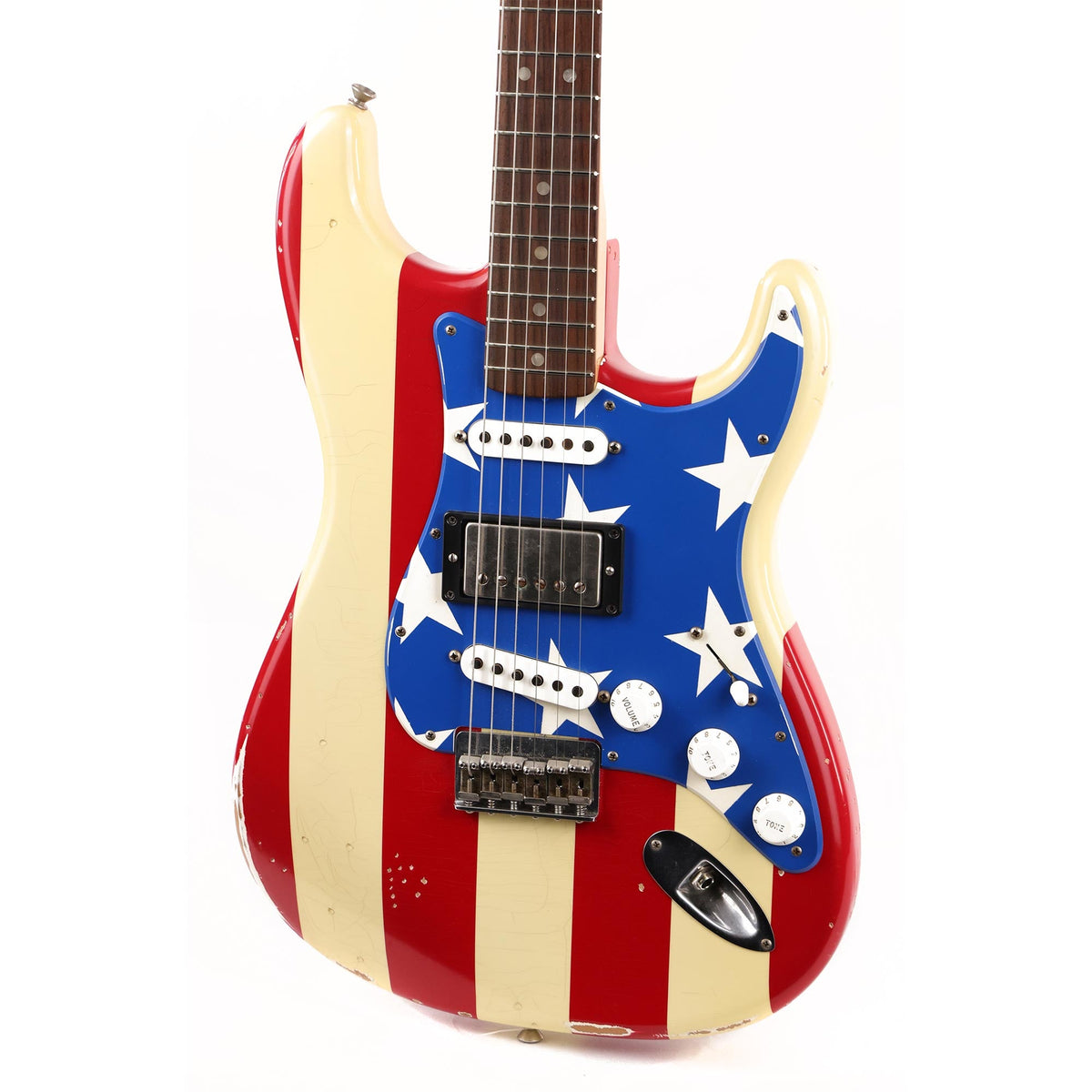 Fender Wayne Kramer Signature Stratocaster Stars and Stripes 2011 — 6