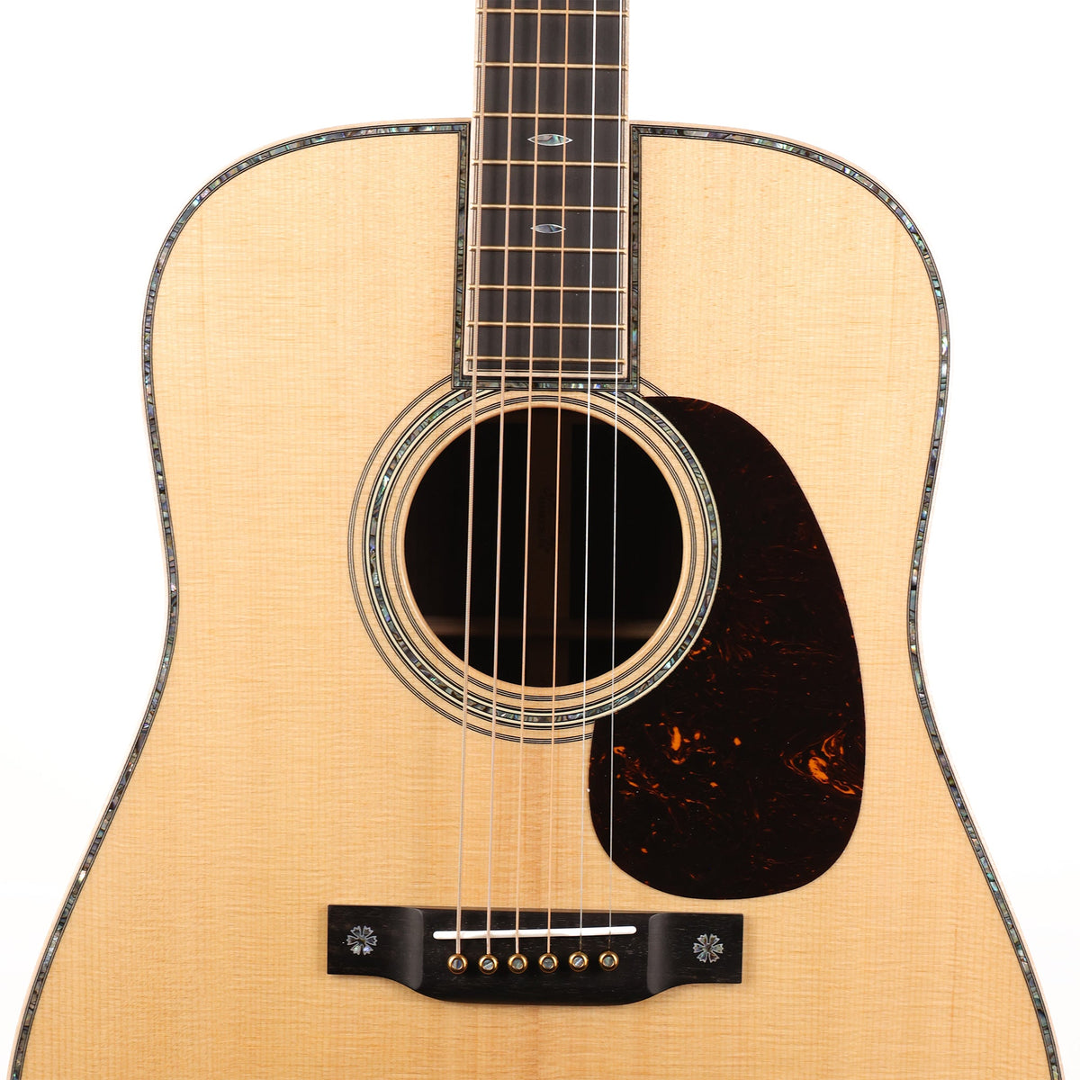 Martin D-42 Modern Deluxe Acoustic Guitar Natural 2023 — 6
