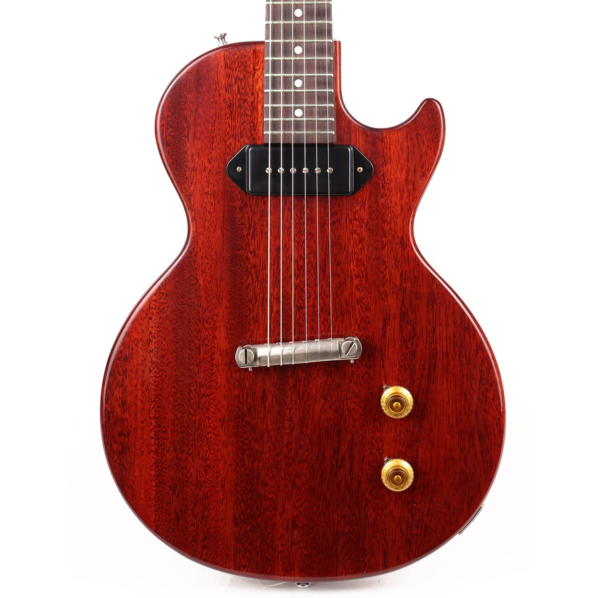 Gibson Custom Shop Les Paul Junior Rhythm Made 2 Measure VOS Aniline Dye Cherry Red — 1